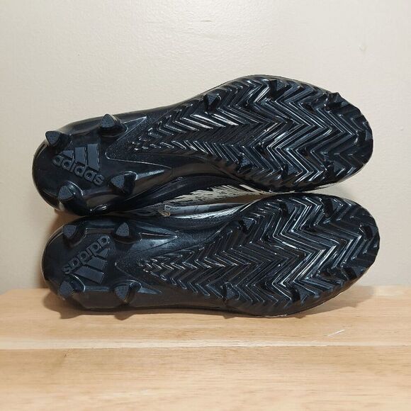 Adidas Adizero 12.0 Glow In The Dark Football Cleats Black IE5447 Men\'s Size 13 main image 4